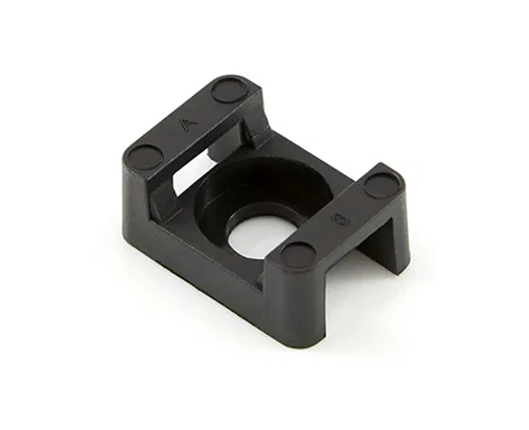 CTM3S10BK-100 – PACER Wire Tie Mounting Base, #10 Screw Mount Black Nylon For Use With M, I, S And LH Cable Tie Bag O...